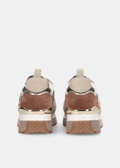 Liu Jo Zapatillas con detalles de piel de serpiente y plataforma-Mujer Sneakers