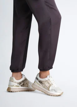 Liu Jo Zapatillas con estampado de piel de serpiente-Mujer Sneakers