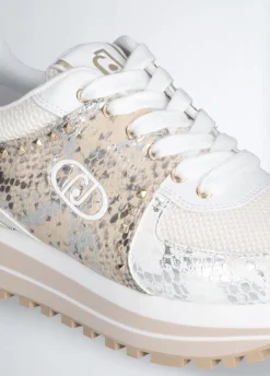 Liu Jo Zapatillas con estampado de piel de serpiente-Mujer Sneakers