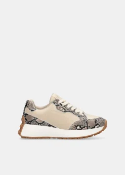 Liu Jo Zapatillas con estampado de piel de serpiente-Mujer Sneakers