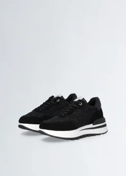 Liu Jo Zapatillas con logo de strass-Mujer Sneakers