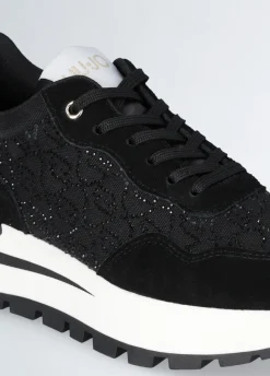 Liu Jo Zapatillas con logo de strass-Mujer Sneakers