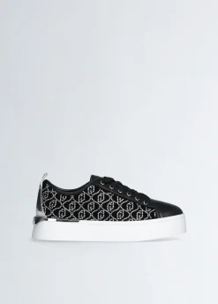 Liu Jo Zapatillas con logotipo de strass-Mujer Sneakers