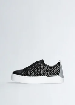 Liu Jo Zapatillas con logotipo de strass-Mujer Sneakers
