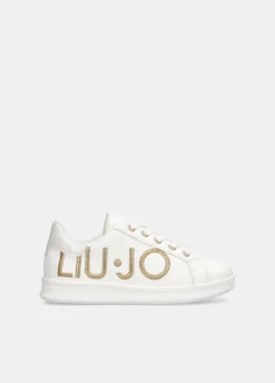 Liu Jo Zapatillas con logotipo grande brillante- Zapatos