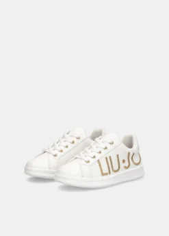 Liu Jo Zapatillas con logotipo grande brillante- Zapatos