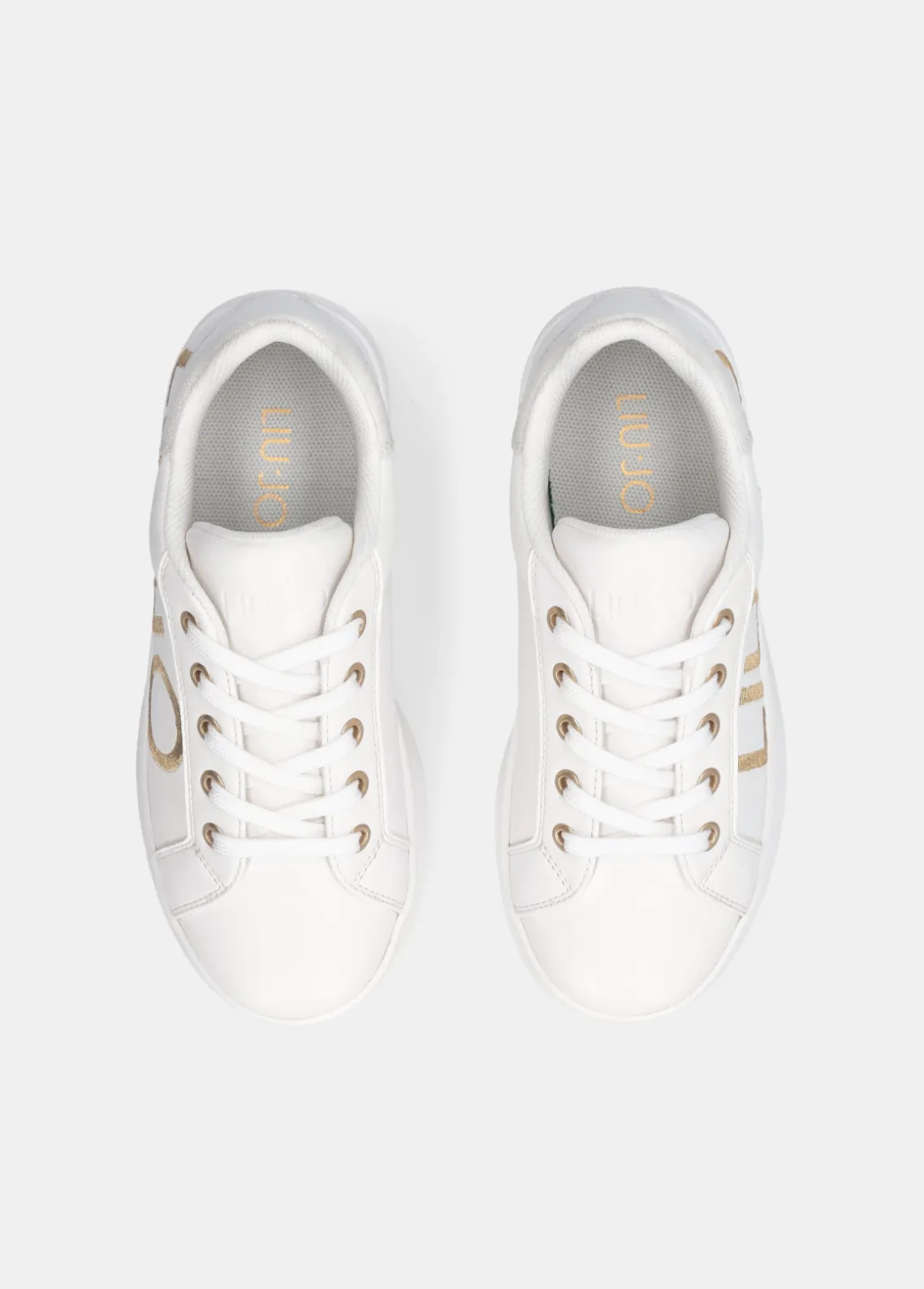 Liu Jo Zapatillas con logotipo grande brillante- Zapatos