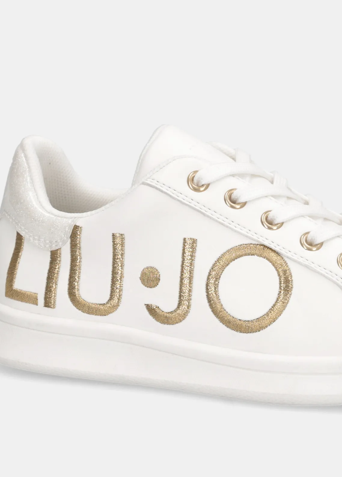 Liu Jo Zapatillas con logotipo grande brillante- Zapatos