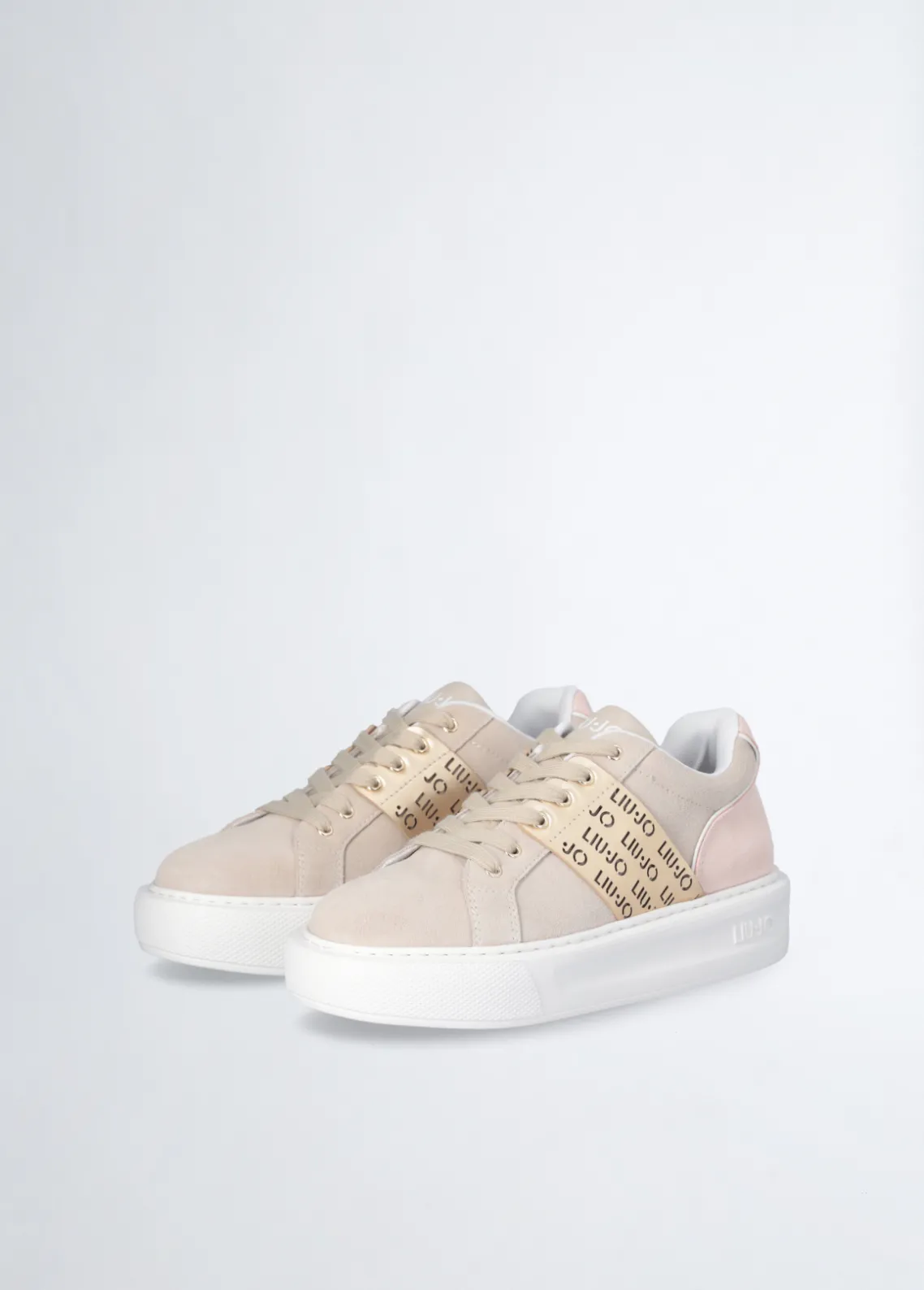 Liu Jo Zapatillas con logotipo perforado-Mujer Sneakers