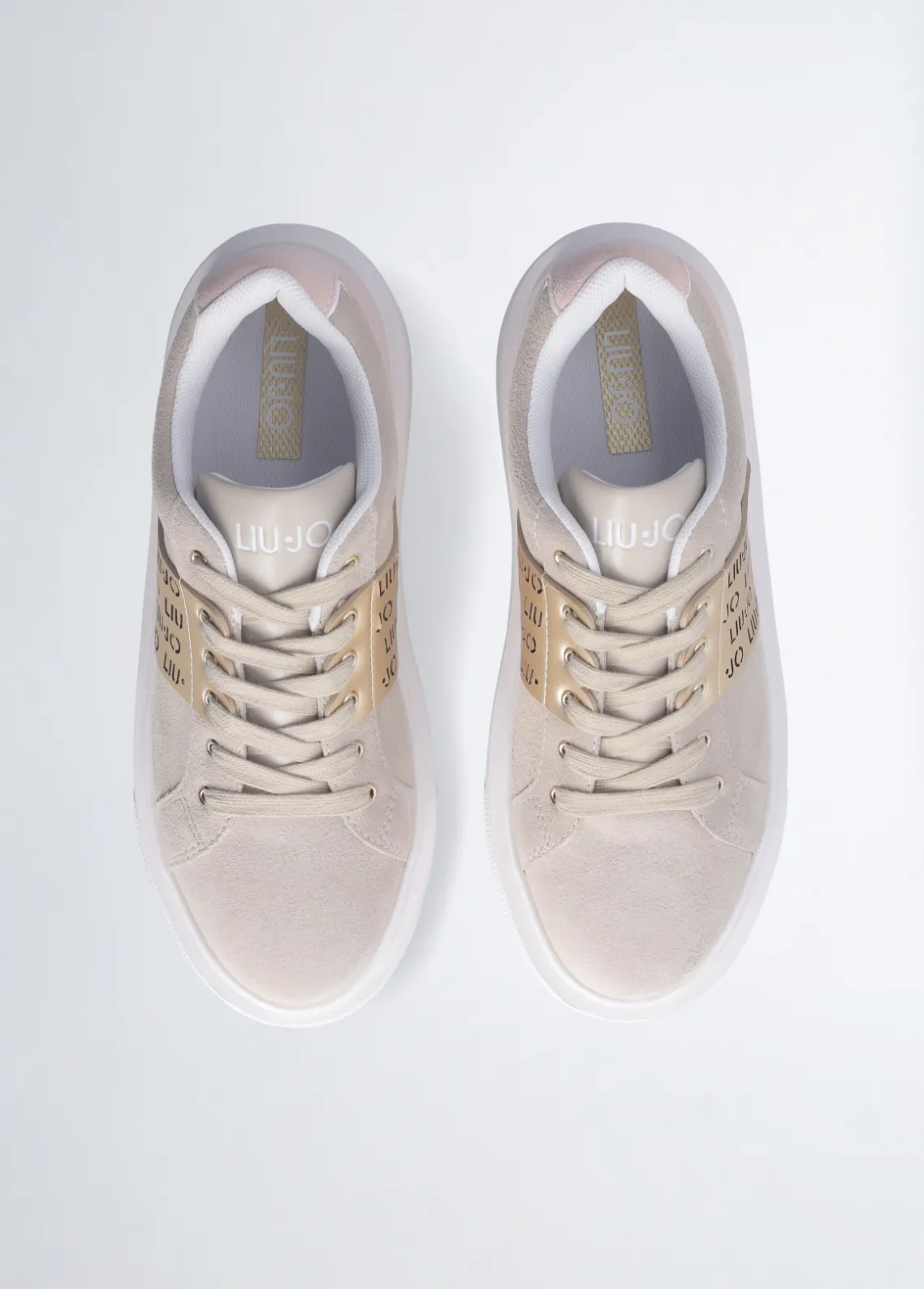 Liu Jo Zapatillas con logotipo perforado-Mujer Sneakers