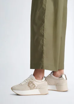 Liu Jo Zapatillas con logotipo purpurina-Mujer Sneakers