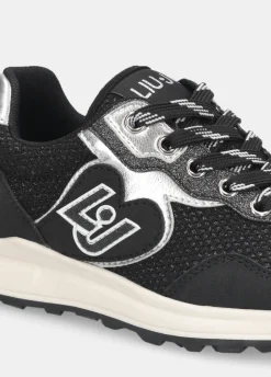 Liu Jo Zapatillas con malla brillante- Zapatos