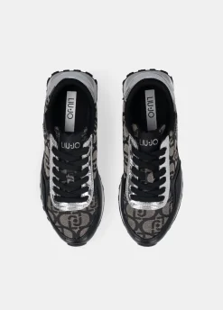 Liu Jo Zapatillas con monograma de jacquard-Mujer Sneakers