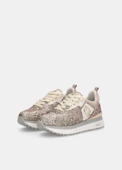 Liu Jo Zapatillas con plataforma y brillos-Mujer Sneakers