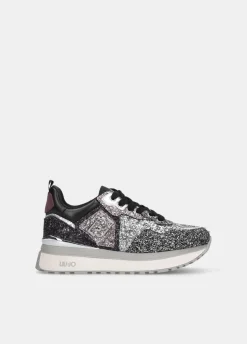 Liu Jo Zapatillas con plataforma y brillos-Mujer Sneakers