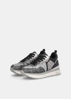 Liu Jo Zapatillas con plataforma y brillos-Mujer Sneakers