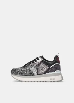 Liu Jo Zapatillas con plataforma y brillos-Mujer Sneakers