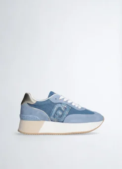 Liu Jo Zapatillas con plataforma de denim-Mujer Sneakers