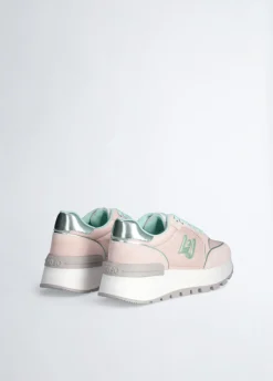 Liu Jo Zapatillas con plataforma de ante y nailon-Mujer Sneakers