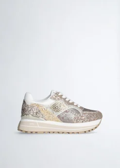 Liu Jo Zapatillas con plataforma y brillos-Mujer Sneakers