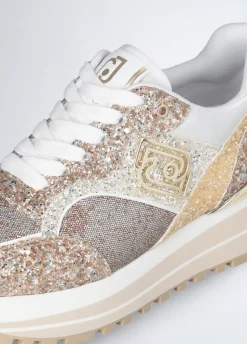 Liu Jo Zapatillas con plataforma y brillos-Mujer Sneakers