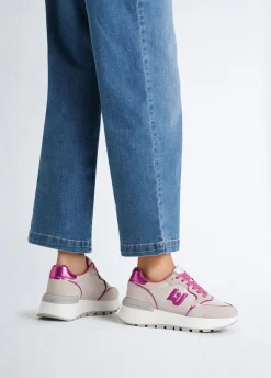 Liu Jo Zapatillas con plataforma de ante y nailon-Mujer Sneakers