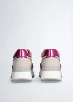 Liu Jo Zapatillas con plataforma de ante y nailon-Mujer Sneakers