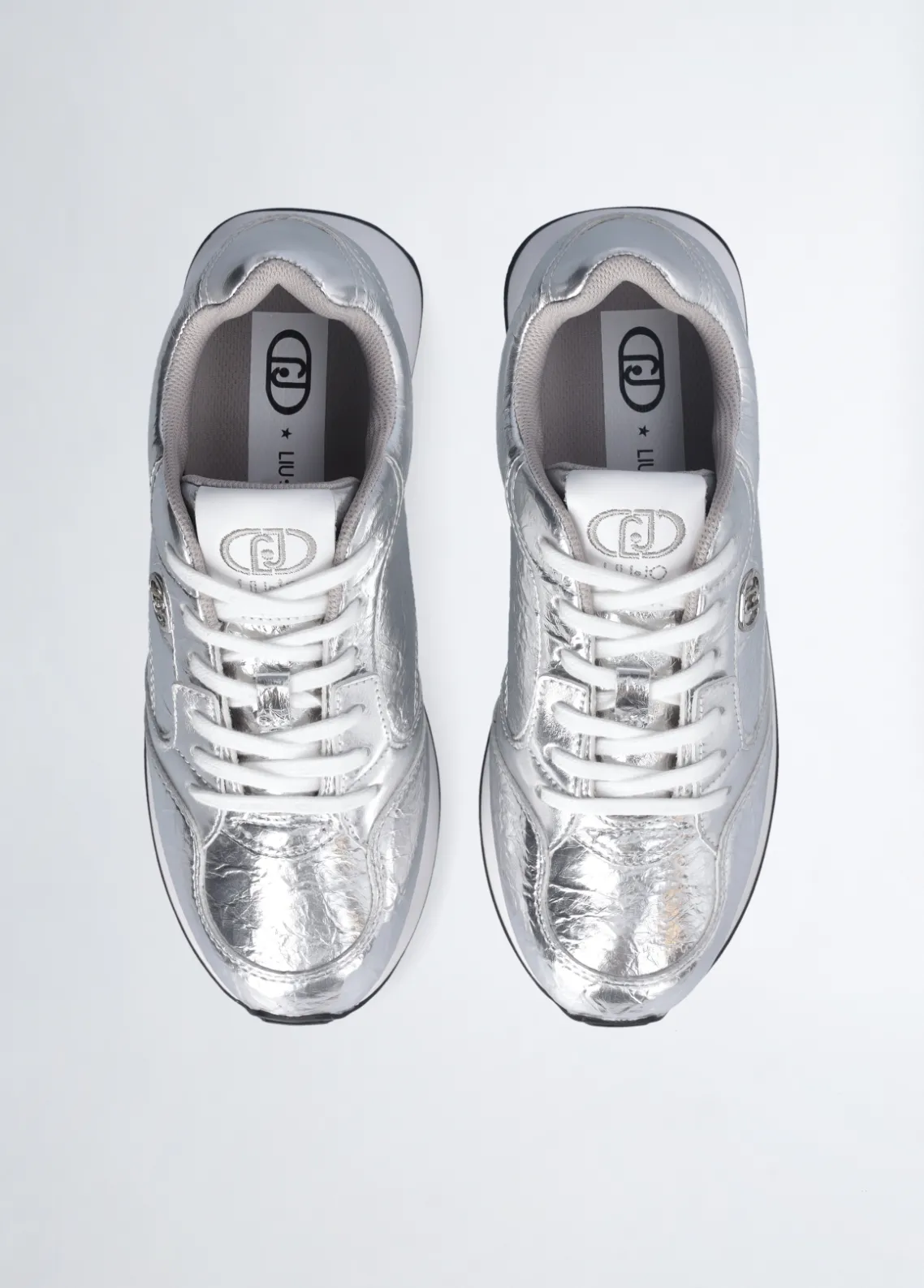 Liu Jo Zapatillas craqueladas-Mujer Sneakers