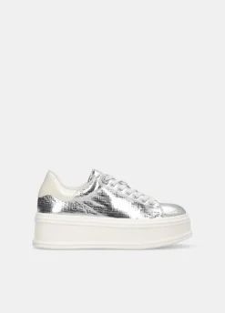 Liu Jo Zapatillas craqueladas-Mujer Sneakers