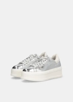 Liu Jo Zapatillas craqueladas-Mujer Sneakers