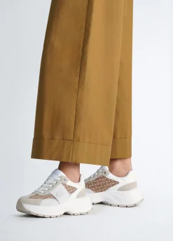 Liu Jo Zapatillas de ante con monograma-Mujer Sneakers