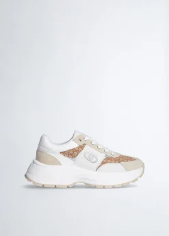 Liu Jo Zapatillas de ante con monograma-Mujer Sneakers