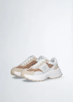 Liu Jo Zapatillas de ante con monograma-Mujer Sneakers