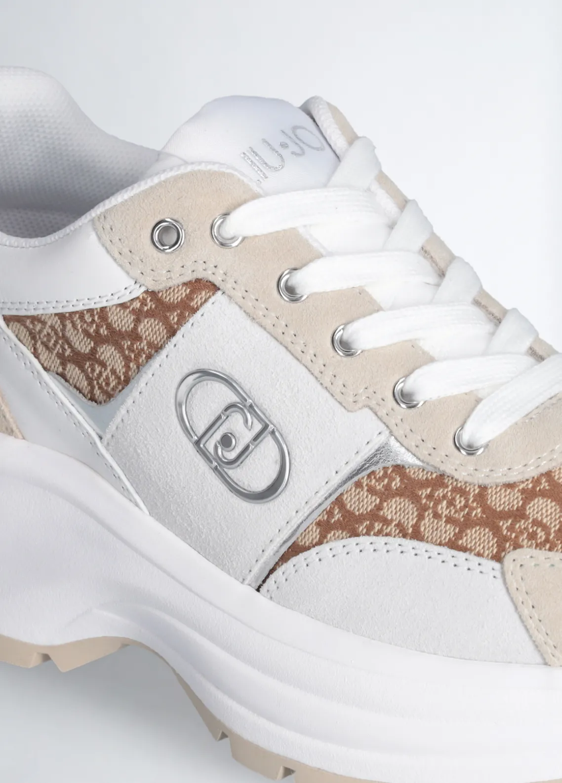 Liu Jo Zapatillas de ante con monograma-Mujer Sneakers