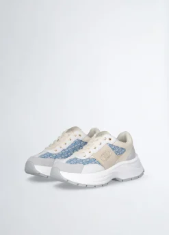 Liu Jo Zapatillas de ante con monograma-Mujer Sneakers