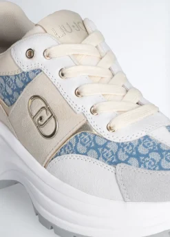 Liu Jo Zapatillas de ante con monograma-Mujer Sneakers