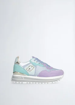 Liu Jo Zapatillas de ante y malla con plataforma-Mujer Sneakers