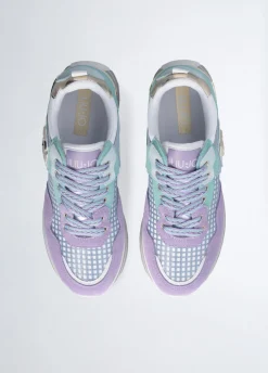Liu Jo Zapatillas de ante y malla con plataforma-Mujer Sneakers