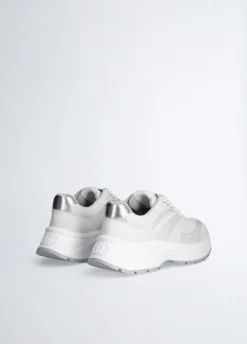 Liu Jo Zapatillas de ante y malla brillante-Mujer Sneakers