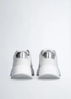 Liu Jo Zapatillas de ante y malla brillante-Mujer Sneakers