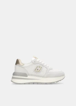 Liu Jo Zapatillas de ante y malla-Mujer Sneakers
