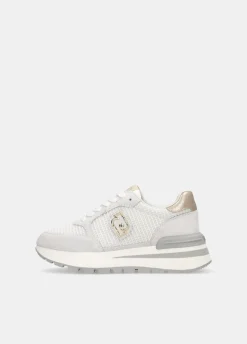 Liu Jo Zapatillas de ante y malla-Mujer Sneakers