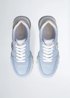 Liu Jo Zapatillas de ante y malla con plataforma-Mujer Sneakers
