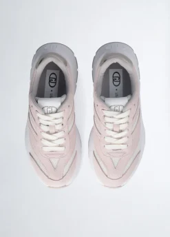 Liu Jo Zapatillas de ante y malla brillante-Mujer Sneakers