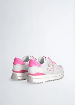 Liu Jo Zapatillas de ante y malla con plataforma-Mujer Sneakers