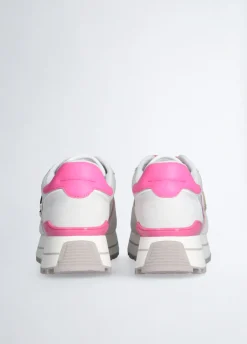 Liu Jo Zapatillas de ante y malla con plataforma-Mujer Sneakers
