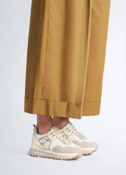 Liu Jo Zapatillas de ante y malla con plataforma-Mujer Sneakers