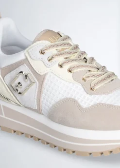 Liu Jo Zapatillas de ante y malla con plataforma-Mujer Sneakers