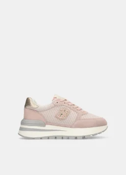 Liu Jo Zapatillas de ante y malla-Mujer Sneakers
