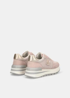 Liu Jo Zapatillas de ante y malla-Mujer Sneakers